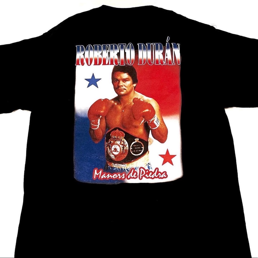 Legendary Roberto Duran Boxer T-Shirt | Manos de Piedra